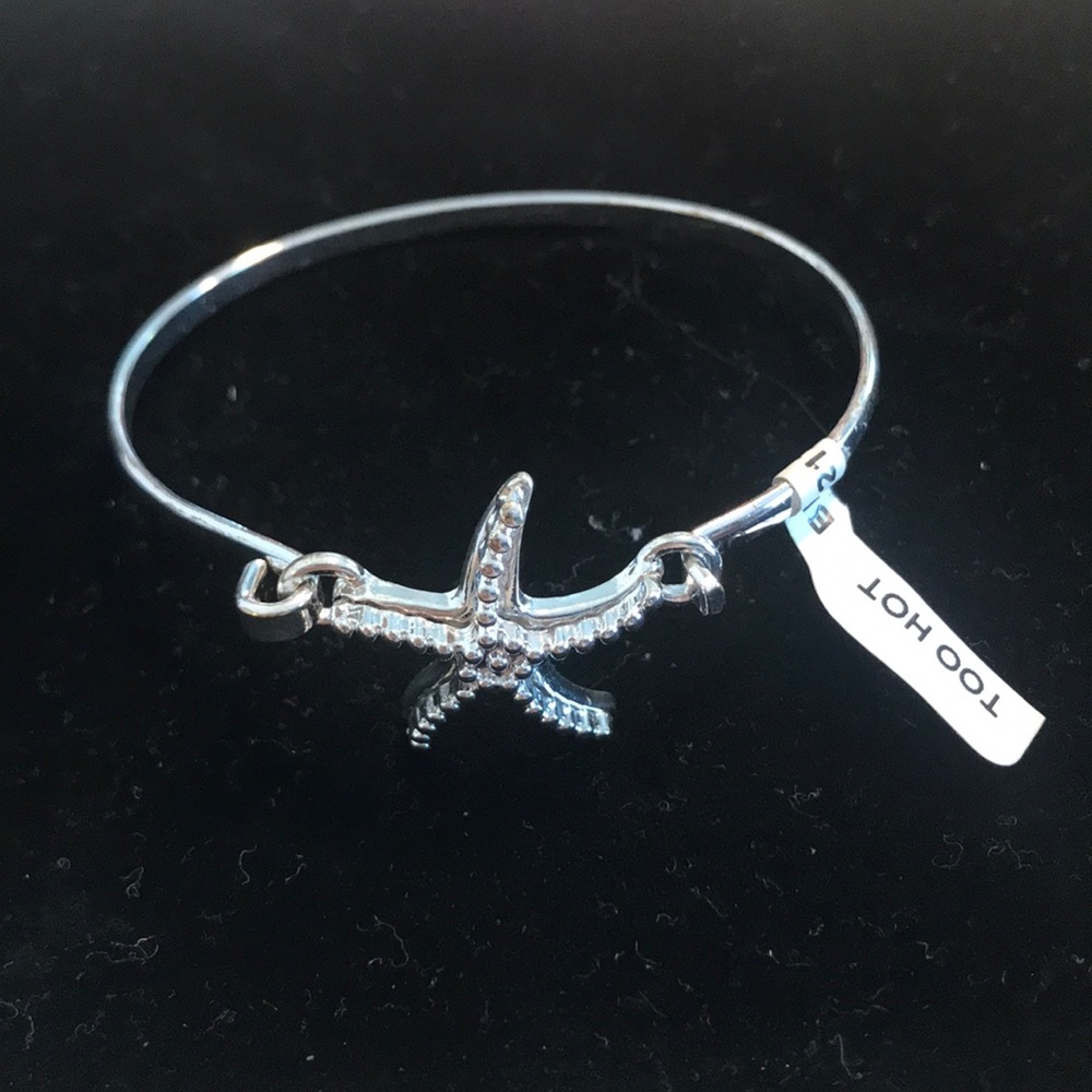 Silver Starfish Bracelet